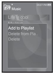 SAMSUNG YP-S3 - Creation d'une LISTE de lecture sur votre lecteur MP3 - 1