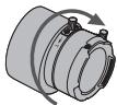 SAMSUNG SCC-B2013P - Bei Verwendung des C Objektivs - 3
