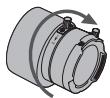 SAMSUNG SCC-B2013P - When using the CS lens - 2