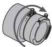 SAMSUNG SCC-B2013P - Lors de l'utilisation de I'objectif C - 3