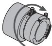 SAMSUNG SCC-B2013P - When using the C lens - 3