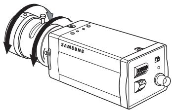 SAMSUNG SCC-B2013P - In case of the lens with zooming function - 2