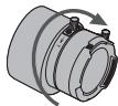 SAMSUNG SCC-B2013P - Bei Verwendung des CS Objektivs - 2