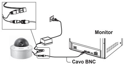 SAMSUNG SCC-B5392P - Collegare i cavi eambiare le impostazioni - 1