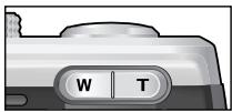 SAMSUNG DIGIMAXL80 - Touche ZOOM W / T - 1