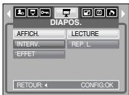 SAMSUNG DIGIMAXL80 - Démarrage du diaporama - 1