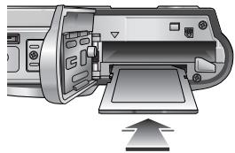 SAMSUNG DIGIMAXL80 - Introduction de la carte mémoire - 1