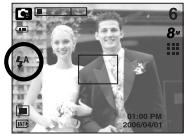 SAMSUNG DIGIMAXL80 - Touche FLASH ( ↓ ) / GAUCHE - 1