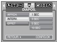 SAMSUNG DIGIMAXL80 - Démarrage du diaporama - 2