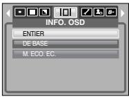 SAMSUNG DIGIMAXL80 - Informations relatives à l'affichage à l'écran - 1