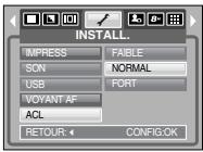 SAMSUNG DIGIMAXL80 - [ Luminosité de l'écran LCD ] - 1