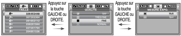 SAMSUNG DIGIMAXL80 - Comment utiliser le menu - 1