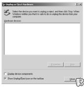 SAMSUNG DIGIMAXL80 - Retrait du disque amovible - 2