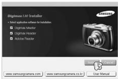 SAMSUNG DIGIMAXL80 - Installer le logiciell - 1