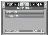 SAMSUNG KENOX X700 - Suppression d'images - 1