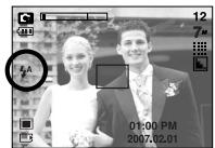 SAMSUNG KENOX X700 - Touche FLASH ( ↓ ) / GAUCHE - 1