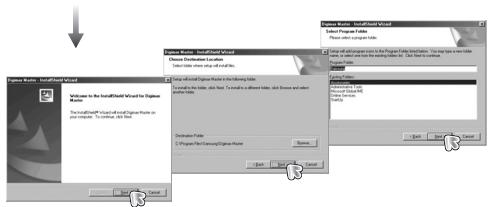 SAMSUNG KENOX X700 - Configuration du logiciel de l'application - 2