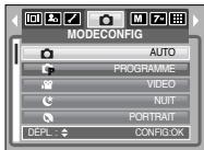 SAMSUNG KENOX X700 - Mode Configuration - 1