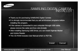 SAMSUNG KENOX X700 - A propos du logiciel - 1