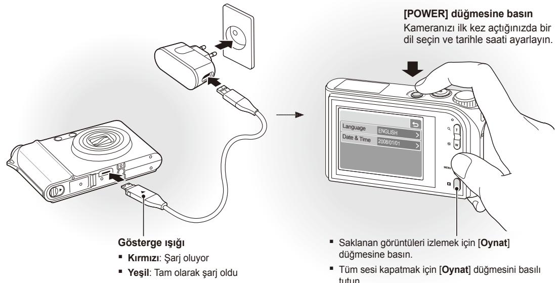 SAMSUNG NV100HD - Pili sarj etme - 1