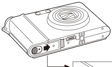 SAMSUNG NV100HD - Installation de la batterie et de la carte mémoire - 2