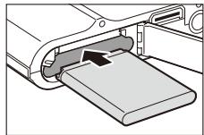 SAMSUNG NV100HD - Insert the battery and memory card - 4