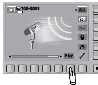 SAMSUNG NV24HD - Ecoute d'une voix enregistrée - 1