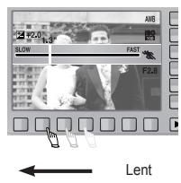 SAMSUNG NV24HD - Lorsque vous utilisez l'appareil photo pour la première fois : Touche intelligente - 2