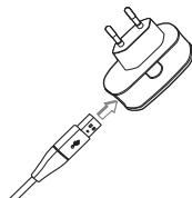 SAMSUNG NV24HD - Connexion à une source d'alimentation - 1