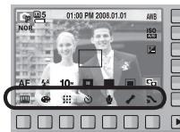 SAMSUNG NV24HD - Lorsque vous utilisez l'appareil photo pour la première fois : Touche intelligente - 5
