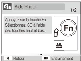 SAMSUNG PL10 - Utilisation du mode Aide Photo - 2