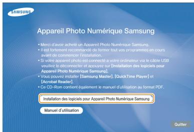 SAMSUNG PL10 - Installer les applications - 2