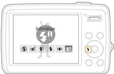 SAMSUNG PL10 - Utilisation du flash - 2