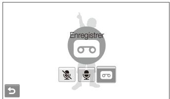 SAMSUNG ST-550 PURPLE - Enregistrement d'un méo vocal - 1