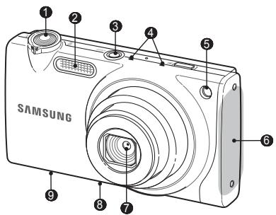 SAMSUNG VLUU ST5500 - 相機佈局 - 1