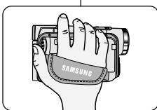 SAMSUNG SC-D103 - Notes regarding the hand strap - 1