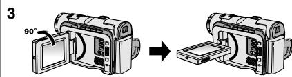 SAMSUNG SC-D103 - Notes regarding the rotation of the LCD screen - 3