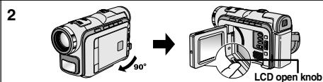 SAMSUNG SC-D103 - Notes regarding the rotation of the LCD screen - 2