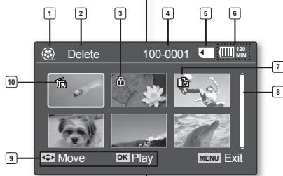 SAMSUNG SC-MX10P - Mode movie play (lecture vidéo) - 1