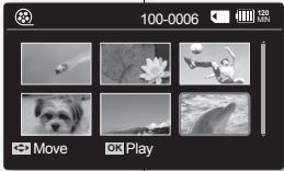 SAMSUNG SC-MX10P - Réglage de l'option PLAY - 5