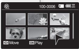 SAMSUNG SC-MX10P - Réglage de l'option PLAY - 7