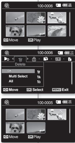 SAMSUNG SC-MX10P - Réglage de l'option PLAY - 3