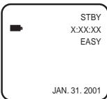 SAMSUNG SC-W61 - Mode EASY (enregistrement simplifié) - 1