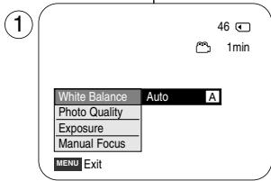 SAMSUNG VP-D351 - Uso del menu rapido: Photo Quality - 1