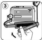 SAMSUNG VP-D351 - Fixation du cache-objectif - 3