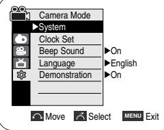 SAMSUNG VP-D351 - Réglage du signal sonore - 2