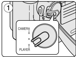 SAMSUNG VP-D352 - Réglage des paramètres LCD Bright /Colour  en cours de lecture - 1