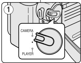 SAMSUNG VP-D352 - Bouton Nite Pix (prise de vue dans le noir) - 1