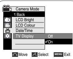 SAMSUNG VP-D352 - Réglage de l'affichage TV - 3
