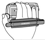 SAMSUNG VP-D352 - Remarques concernant la dragonne - 1